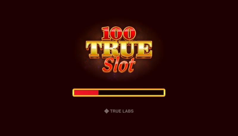 100 True Slot  Real Money Slot made by TrueLab Games - Introduction Screen