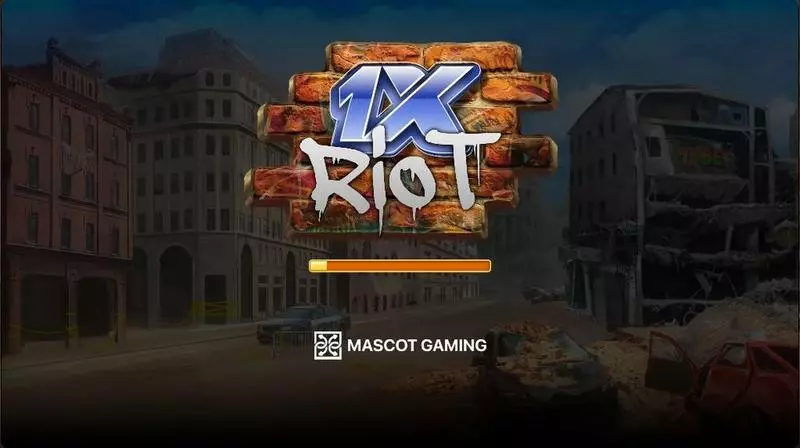 1X Riot  Real Money Slot made by Mascot Gaming - Introduction Screen