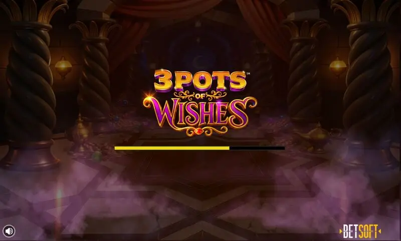3 Pots of Wishes  Real Money Slot made by BetSoft - Introduction Screen