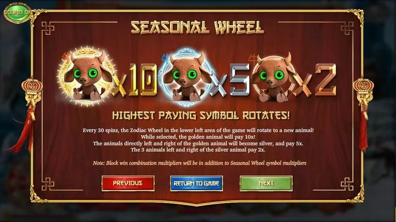 4 Seasons  Real Money Slot made by BetSoft - Info and Rules