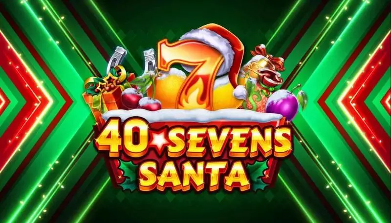 40 Sevens Santa  Real Money Slot made by Apparat Gaming - Introduction Screen