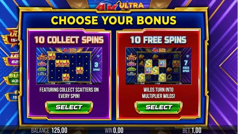 4K Ultra Gold  Real Money Slot made by 4ThePlayer - Info and Rules