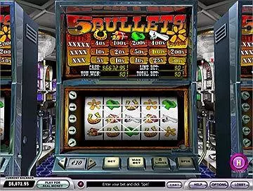 5 Bullets  Real Money Slot made by PlayTech - Main Screen Reels