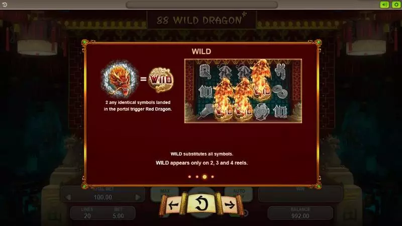 88 Wild Dragons  Real Money Slot made by Booongo - Bonus 2