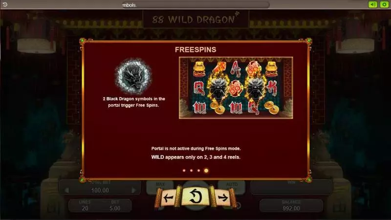 88 Wild Dragons  Real Money Slot made by Booongo - Free Spins Feature