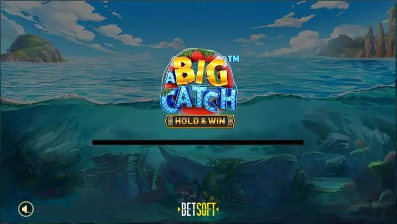 A Big Catch – HOLD and WIN  Real Money Slot made by BetSoft - Introduction Screen