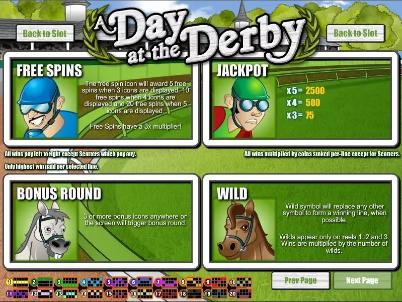 A Day at the Derby  Real Money Slot made by Rival - Info and Rules