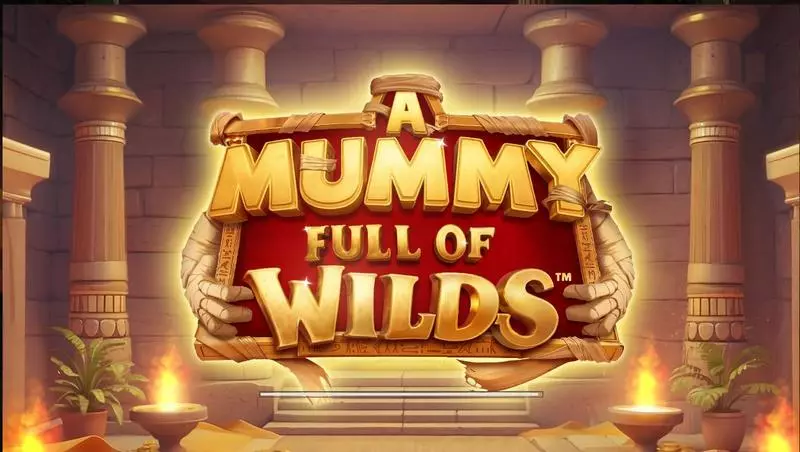 A Mummy Full of Wilds  Real Money Slot made by Greentube - Introduction Screen