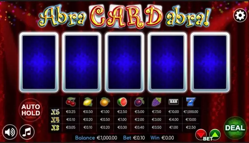 Abracardabra   Real Money Slot made by Betdigital - Main Screen Reels