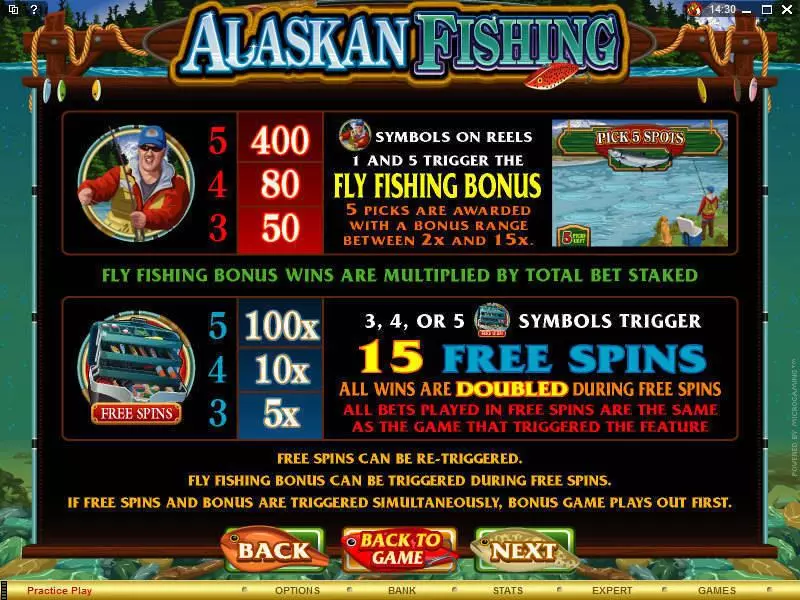 Alaskan Fishing  Real Money Slot made by Microgaming - Info and Rules