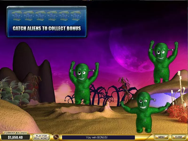Alien Hunter  Real Money Slot made by PlayTech - Bonus 3