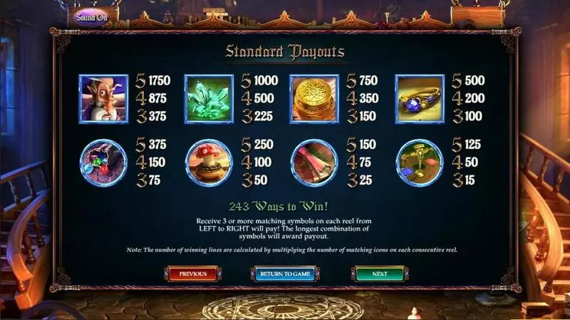 Alkemor's Tower  Real Money Slot made by BetSoft - Info and Rules