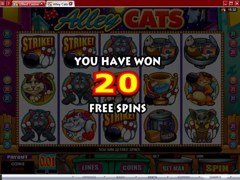 Alley Cats  Real Money Slot made by Microgaming - Bonus 1