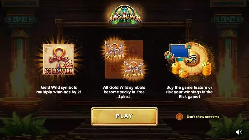 Anksunamun Deluxe  Real Money Slot made by Mascot Gaming - Info and Rules