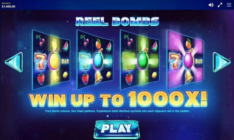 Arcade Bomb  Real Money Slot made by Red Tiger Gaming - Info and Rules
