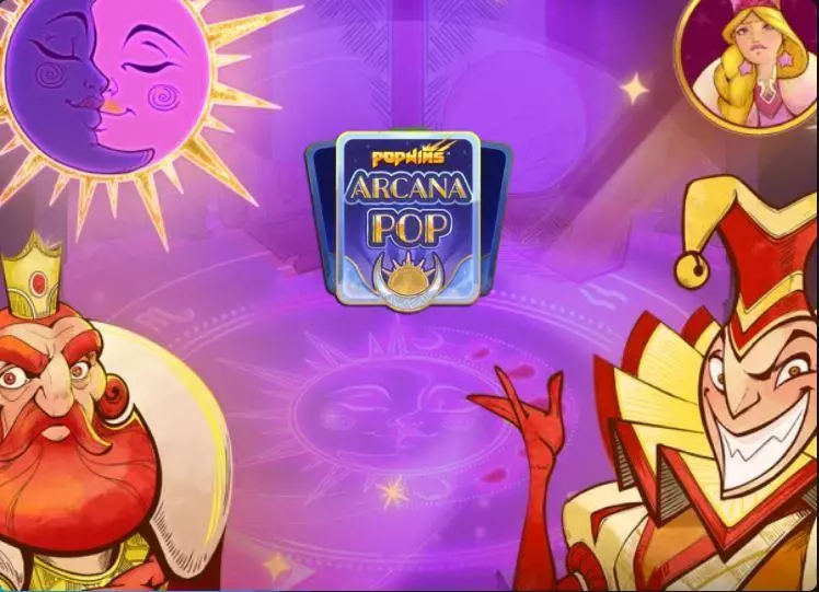 ArcanaPop  Real Money Slot made by AvatarUX - Introduction Screen