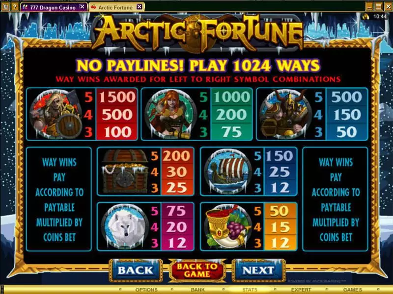 Arctic Fortune  Real Money Slot made by Microgaming - Info and Rules