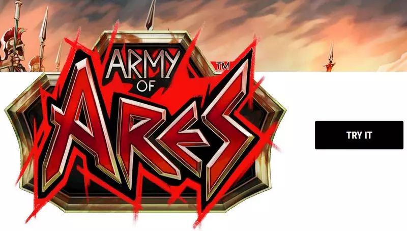 Army Of Ares  Real Money Slot made by Hacksaw Gaming - Introduction Screen