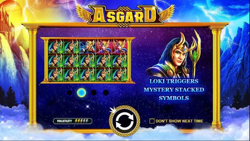 Asgard  Real Money Slot made by Pragmatic Play - Info and Rules