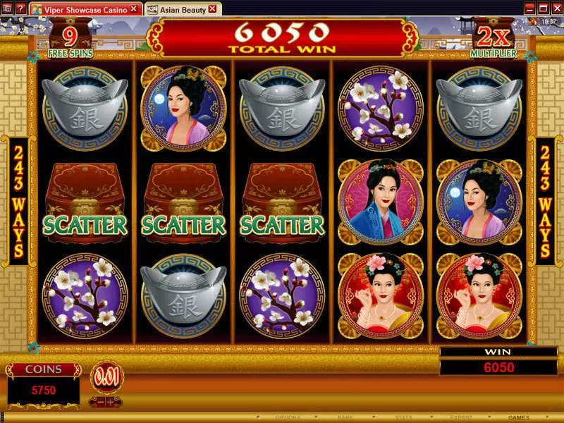 Asian Beauty  Real Money Slot made by Microgaming - Bonus 2