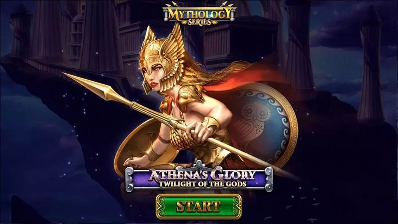 Athena’s Glory – Twilight Of The Gods  Real Money Slot made by Spinomenal - Introduction Screen