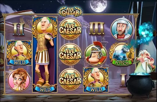Ave Caesar  Real Money Slot made by Leander Games - Main Screen Reels
