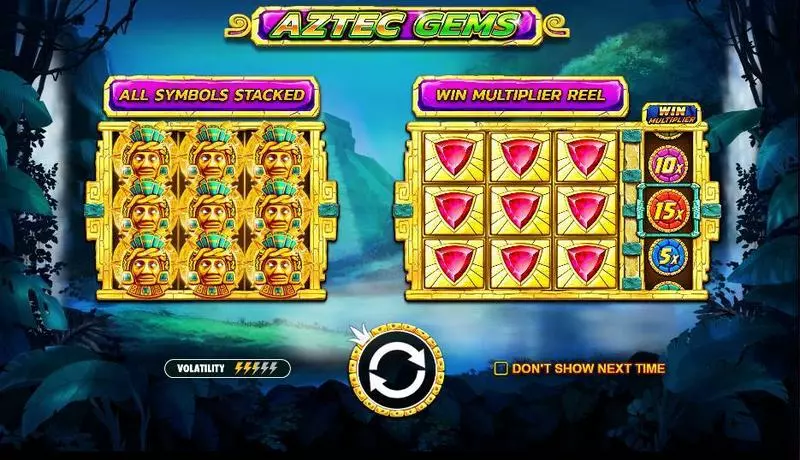 Aztec Gems  Real Money Slot made by Pragmatic Play - Info and Rules