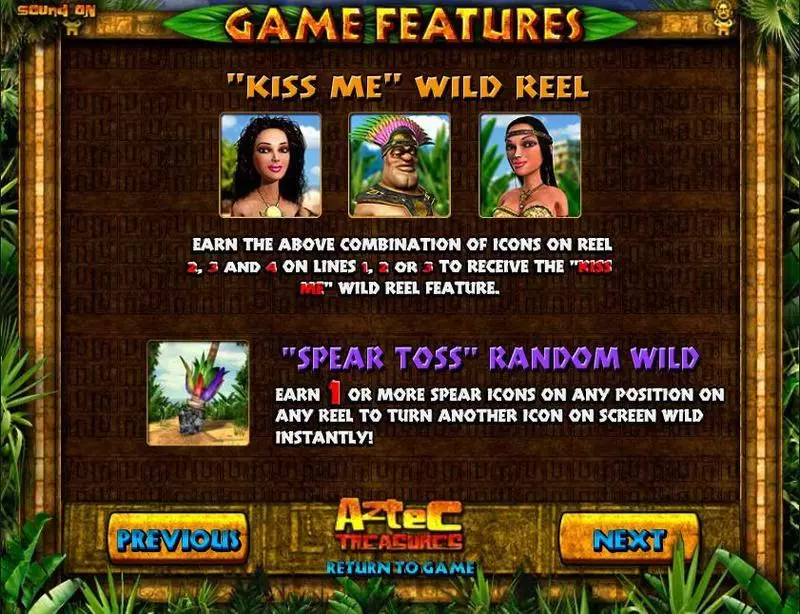 Aztec Treasures  Real Money Slot made by BetSoft - Info and Rules