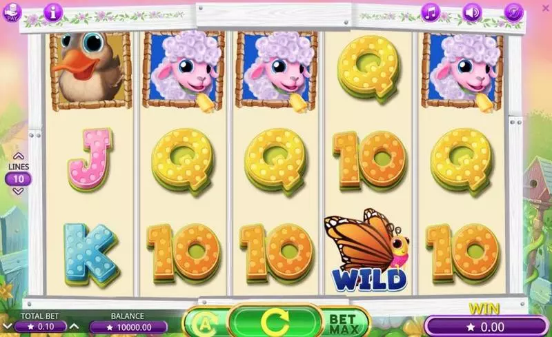 Baby Bloomers  Real Money Slot made by Booming Games - Main Screen Reels
