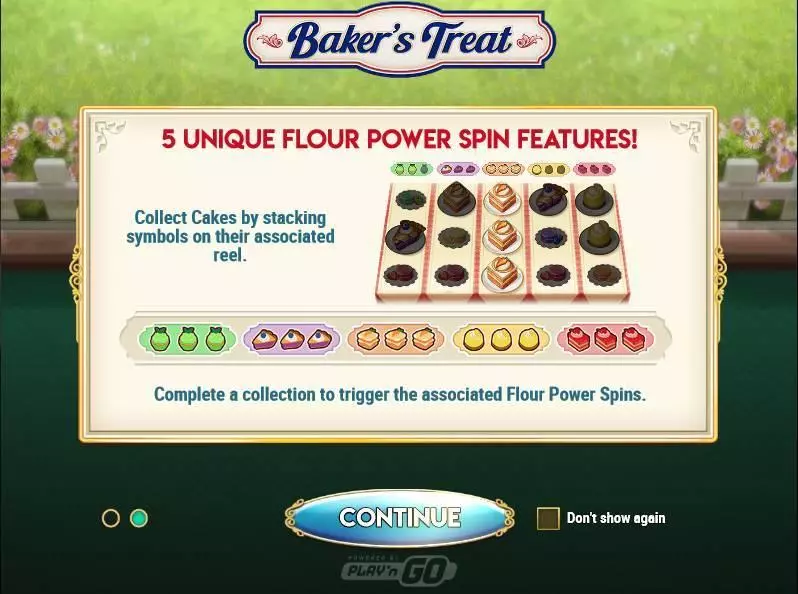 Baker's Treat  Real Money Slot made by Play'n GO - Info and Rules
