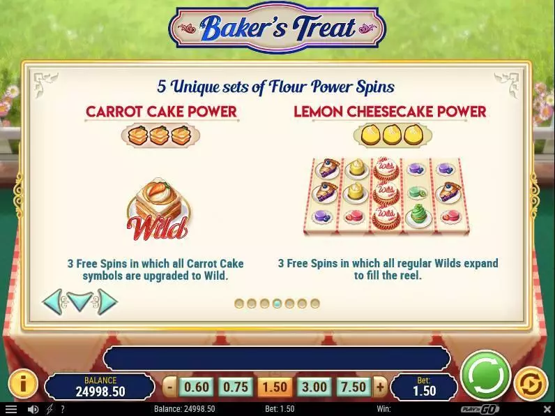 Baker's Treat  Real Money Slot made by Play'n GO - Bonus 3
