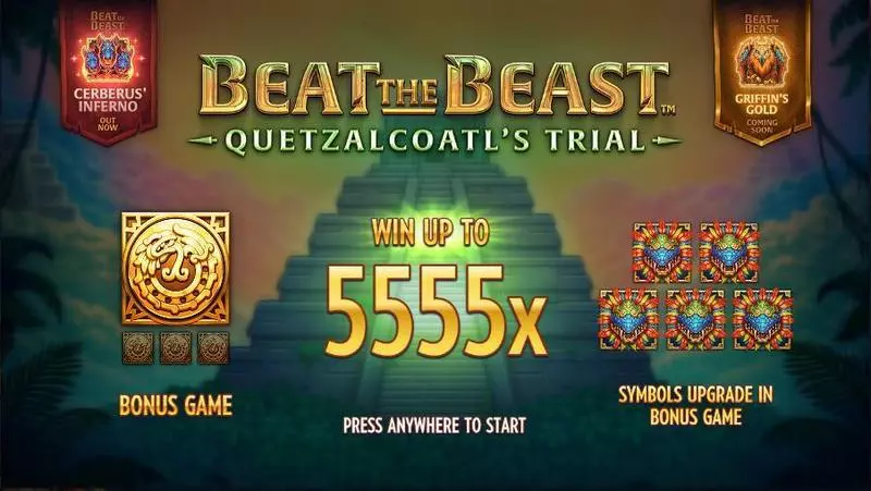 Beat the Beast Quetzalcoatls Trial  Real Money Slot made by Thunderkick - Info and Rules
