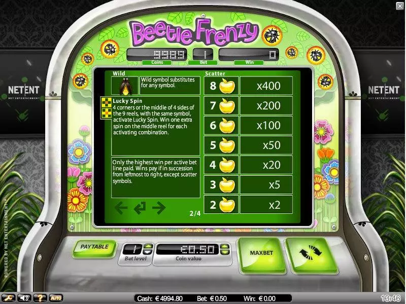 Beetle Frenzy  Real Money Slot made by IN DOUBT - Info and Rules