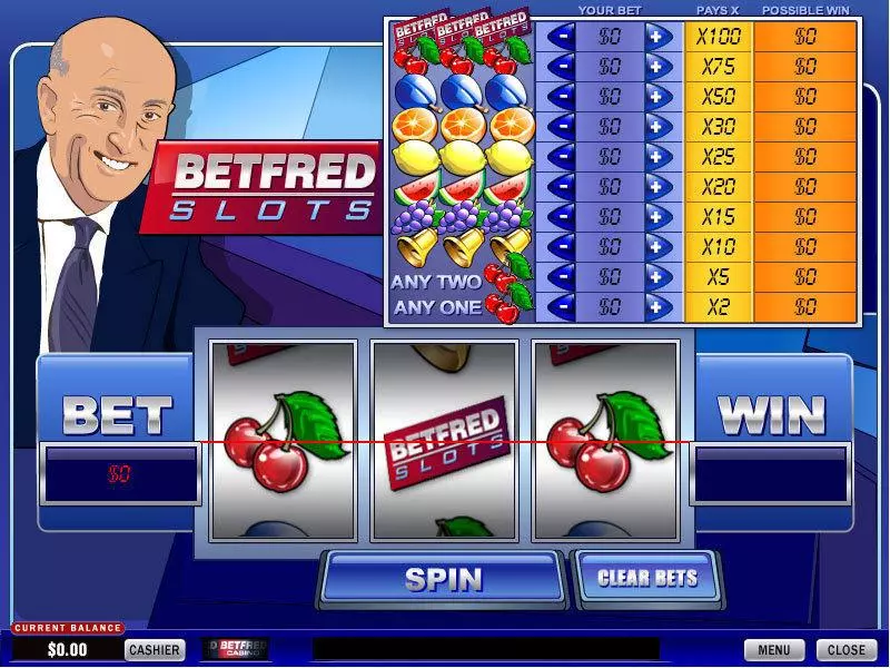 Betfred  Real Money Slot made by PlayTech - Main Screen Reels