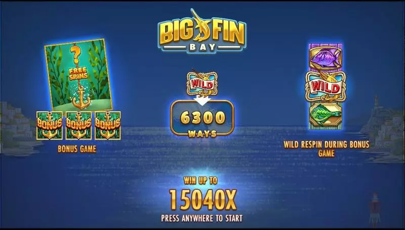 Big Fin Bay  Real Money Slot made by Thunderkick - Info and Rules