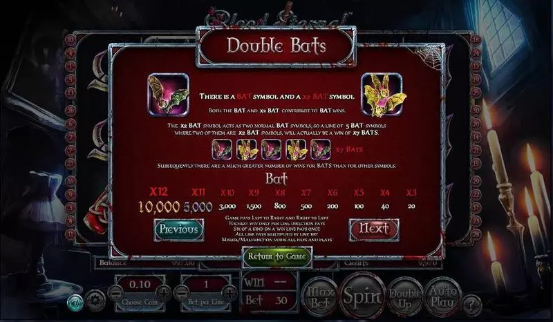 Blood Eternal  Real Money Slot made by BetSoft - Bonus 2