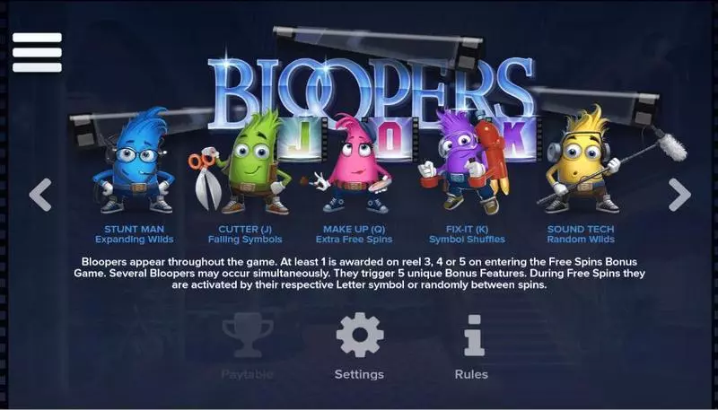Bloopers   Real Money Slot made by Elk Studios - Info and Rules