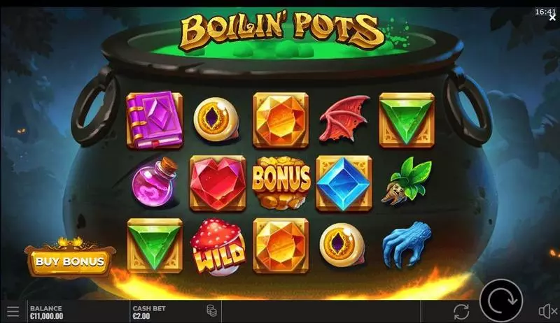 Boiling Pots   Real Money Slot made by Yggdrasil - Main Screen Reels