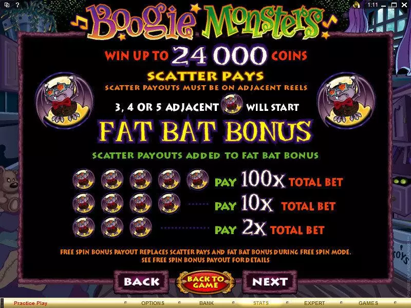 Boogie Monsters  Real Money Slot made by Microgaming - Info and Rules