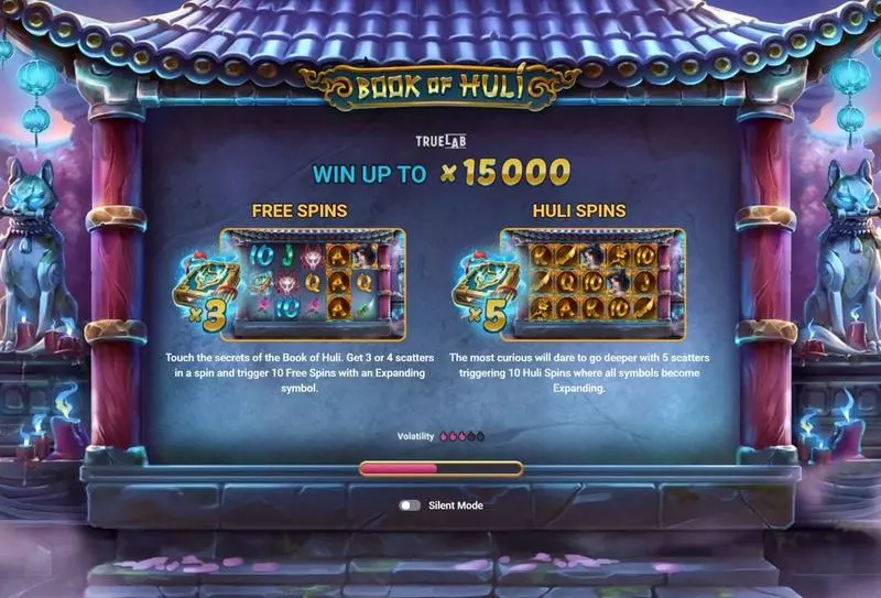 Book of Huli  Real Money Slot made by TrueLab Games - Introduction Screen