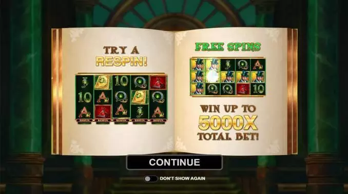 Book of Oz  Real Money Slot made by Microgaming - Bonus 1