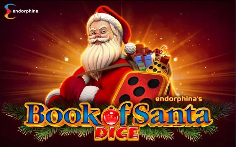 Book of Santa Dice  Real Money Slot made by Endorphina - Introduction Screen