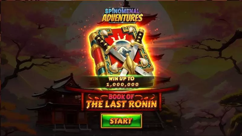 Book Of The Last Ronin  Real Money Slot made by Spinomenal - Introduction Screen
