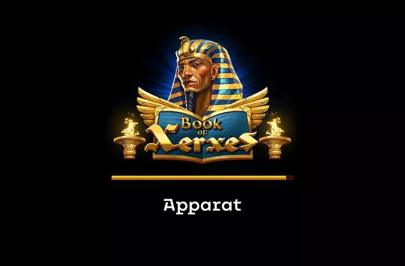 Book Of Xerxes  Real Money Slot made by Apparat Gaming - Introduction Screen