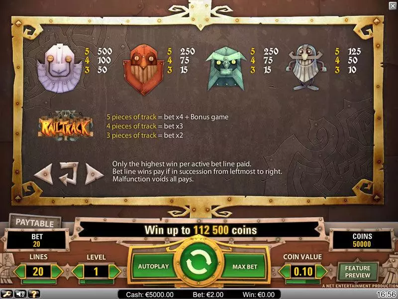 Boom Brothers  Real Money Slot made by NetEnt - Info and Rules