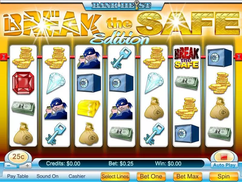 Break the Safe  Real Money Slot made by Byworth - Main Screen Reels