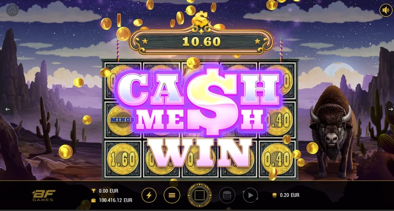 Buffalo Trail Ultra Dice  Real Money Slot made by BF Games - Introduction Screen