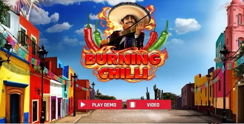 Burning Chilli  Real Money Slot made by Red Rake Gaming - Introduction Screen