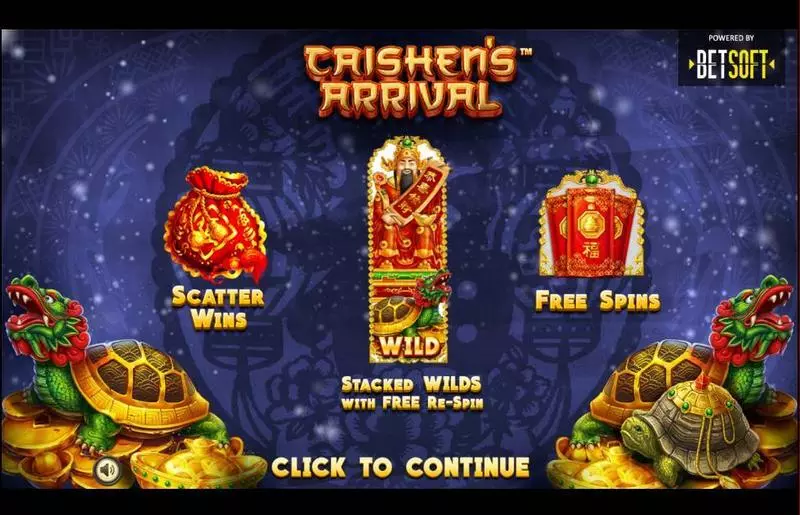 Caishen's Arrival   Real Money Slot made by BetSoft - Info and Rules