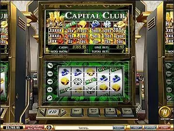 Capital Club  Real Money Slot made by PlayTech - Main Screen Reels